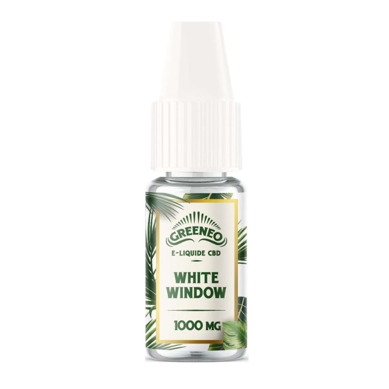 E liquide White Window CBD 10 ml - Greeneo