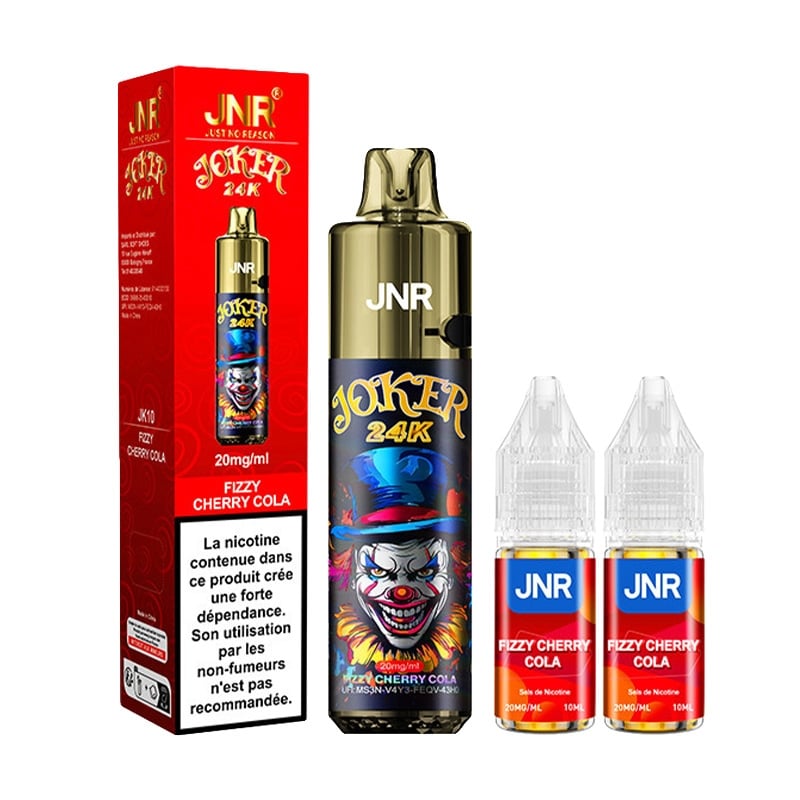 Puff JNR Joker 24K Fizzy Cherry Cola - JNR